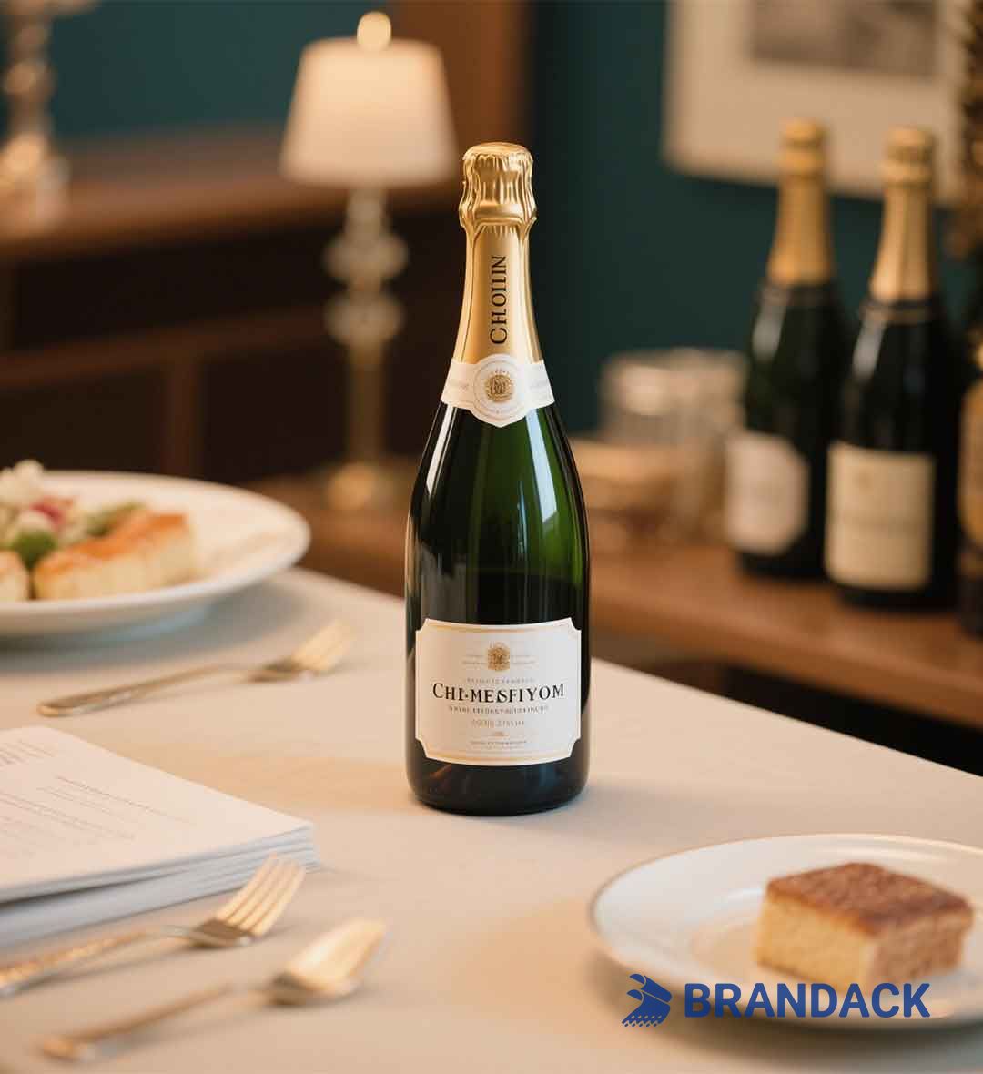 Champagne Bottle Labels Personalised | Make Your Own Champagne Label