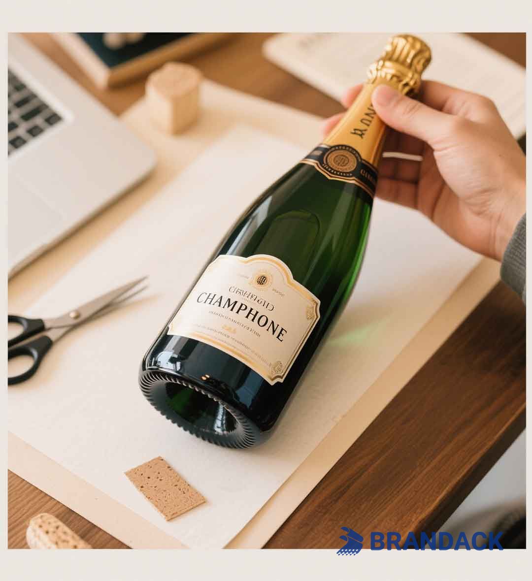 Champagne Bottle Labels Personalised | Make Your Own Champagne Label