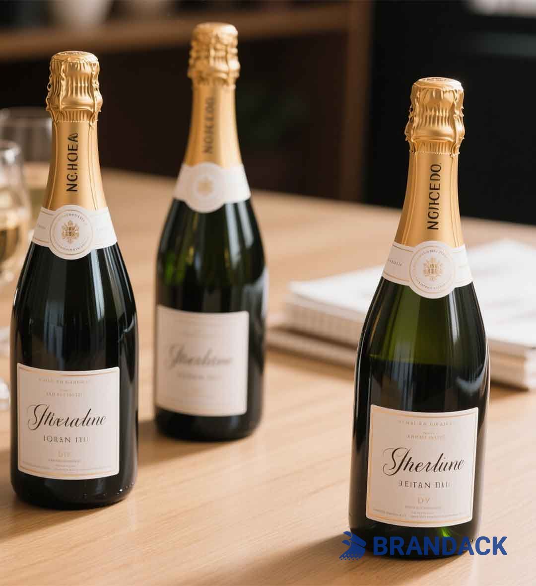 Champagne Bottle Labels Personalised | Make Your Own Champagne Label