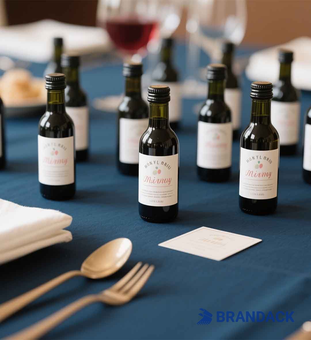 Custom Personalized Mini Wine Bottle Labels to Stand Out and Boost Sales