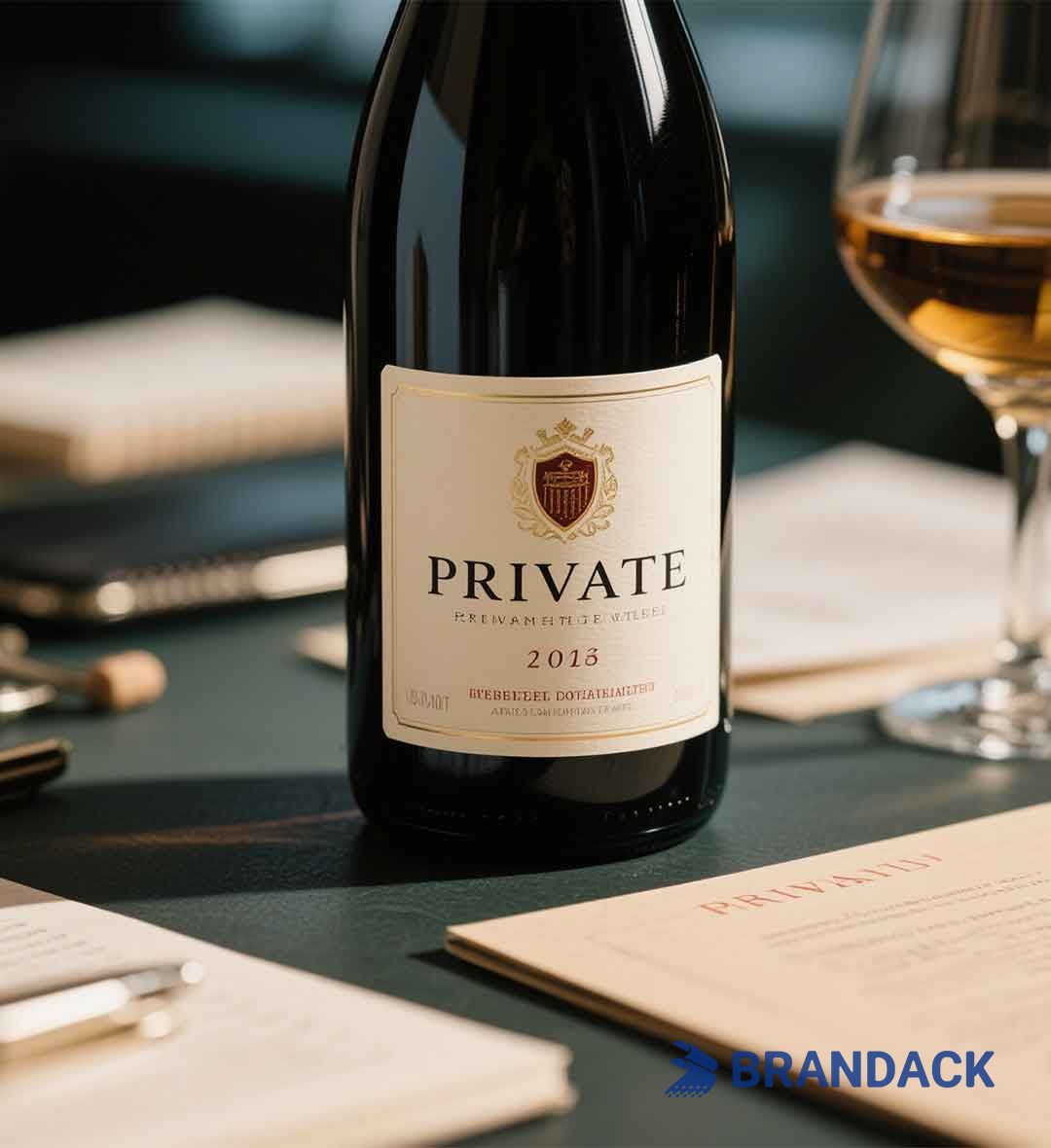 Custom Wine Tags Personalised | Private Wine Bottle Labels to Print