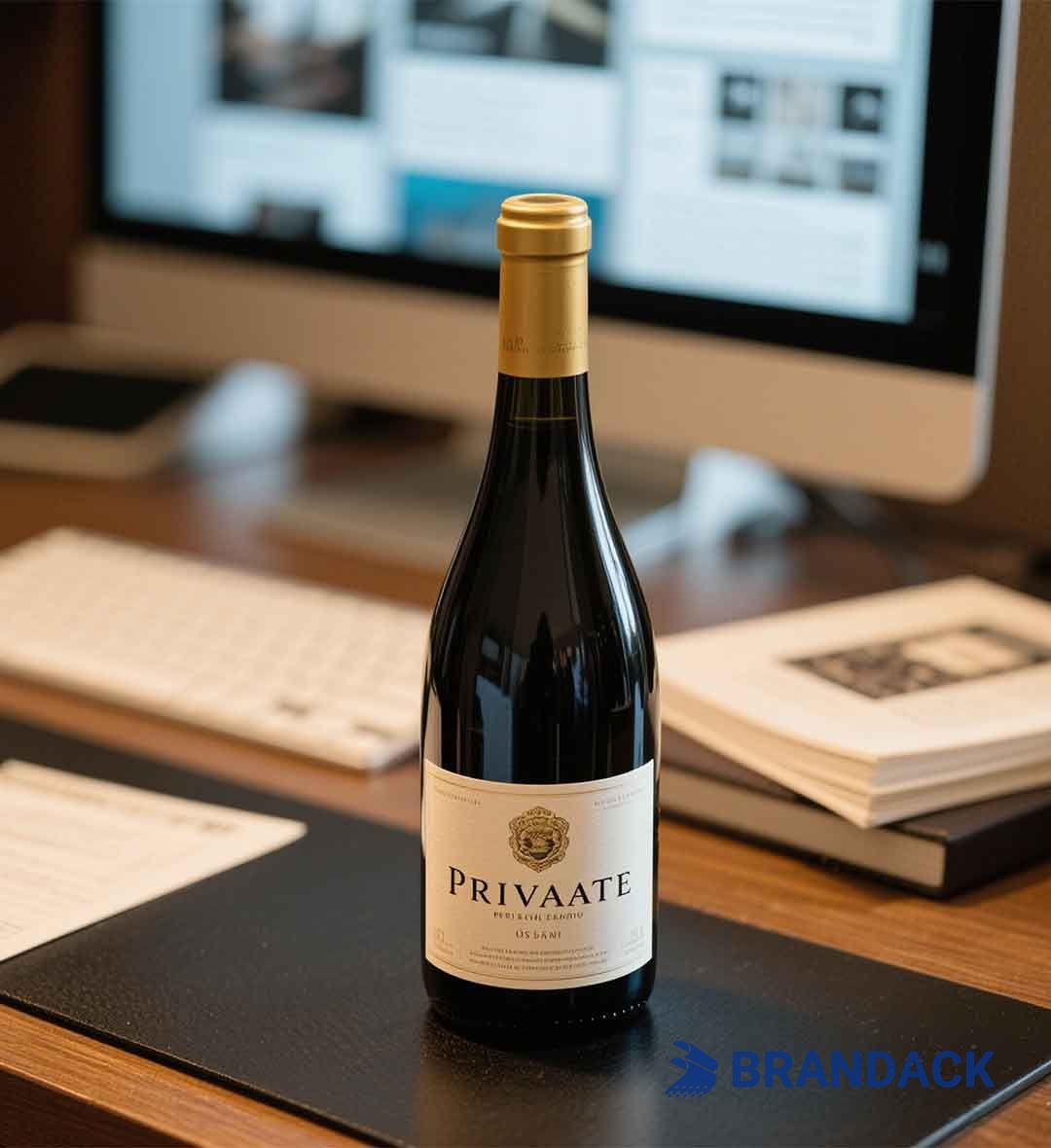 Custom Wine Tags Personalised | Private Wine Bottle Labels to Print