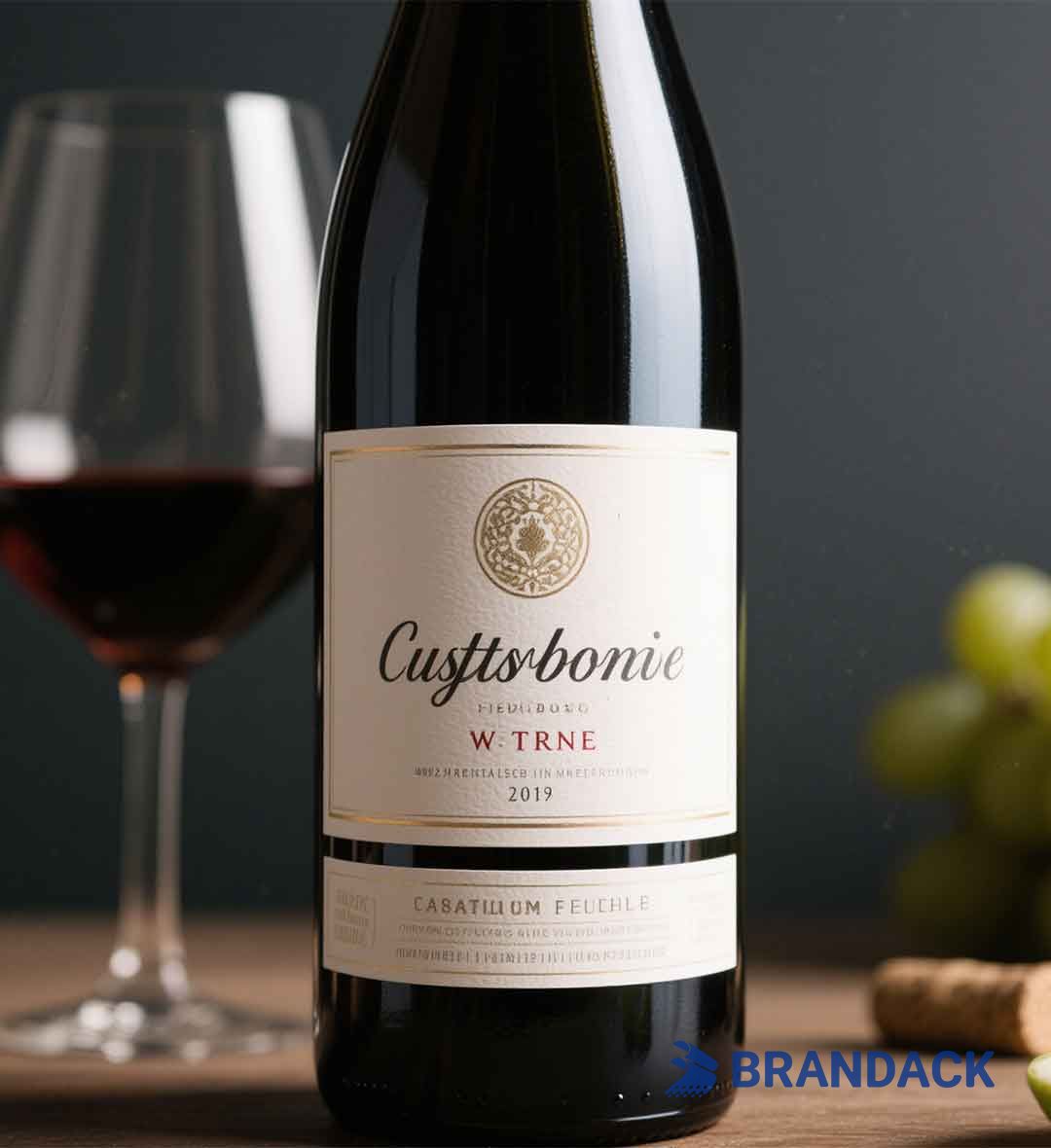 Custom Wine Tags Personalised | Private Wine Bottle Labels to Print