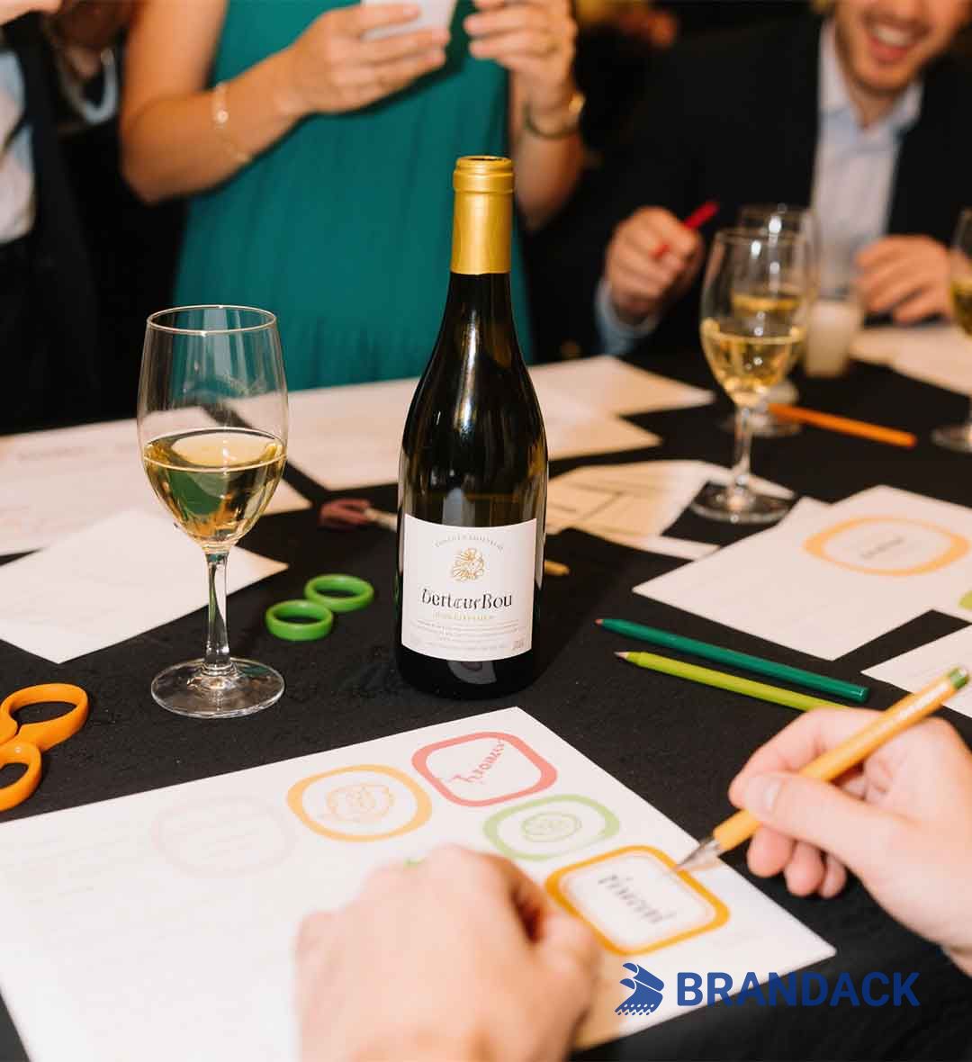 Custom Wine Tags Personalised | Private Wine Bottle Labels to Print