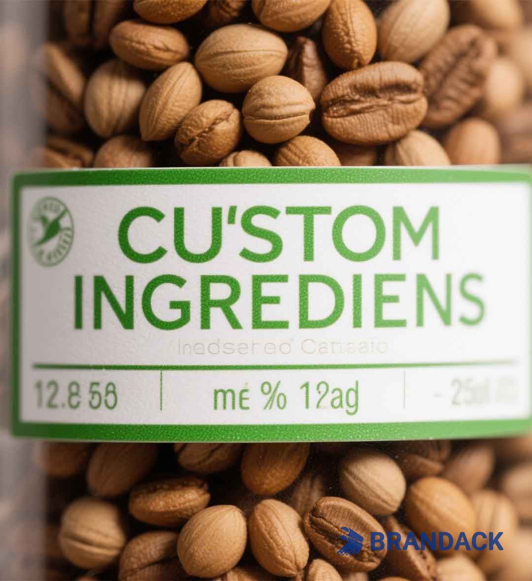 Custom Nutrition Label | Design