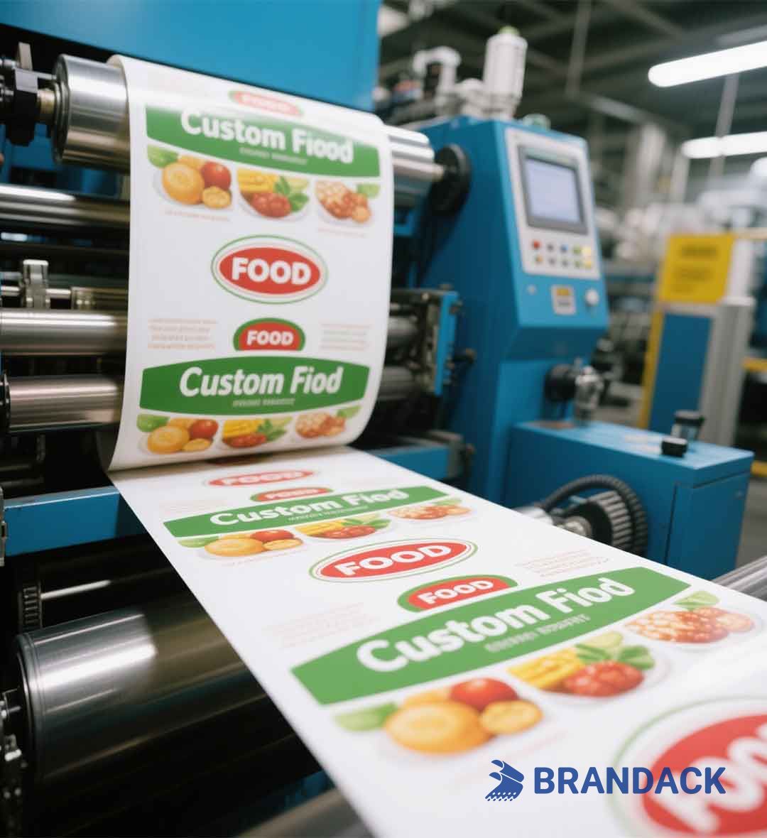 Custom Food Label Stickers | Labels Printing Company with Design Service