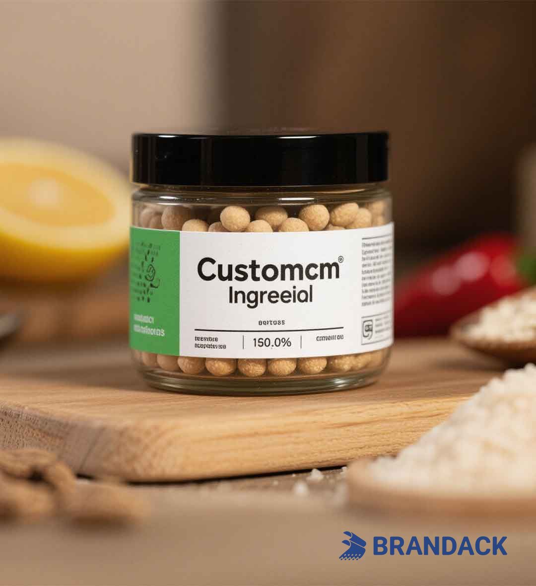 Custom Food Ingredient Labels | Design Your Own Ingredient Label