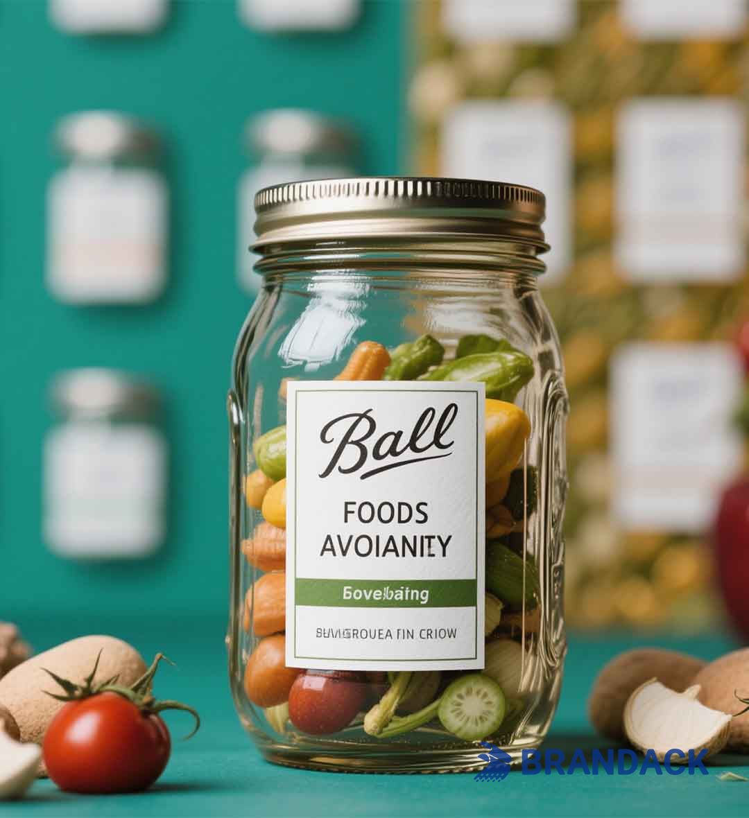 Custom Personalized Mason Jar Label Stickers with Design Service