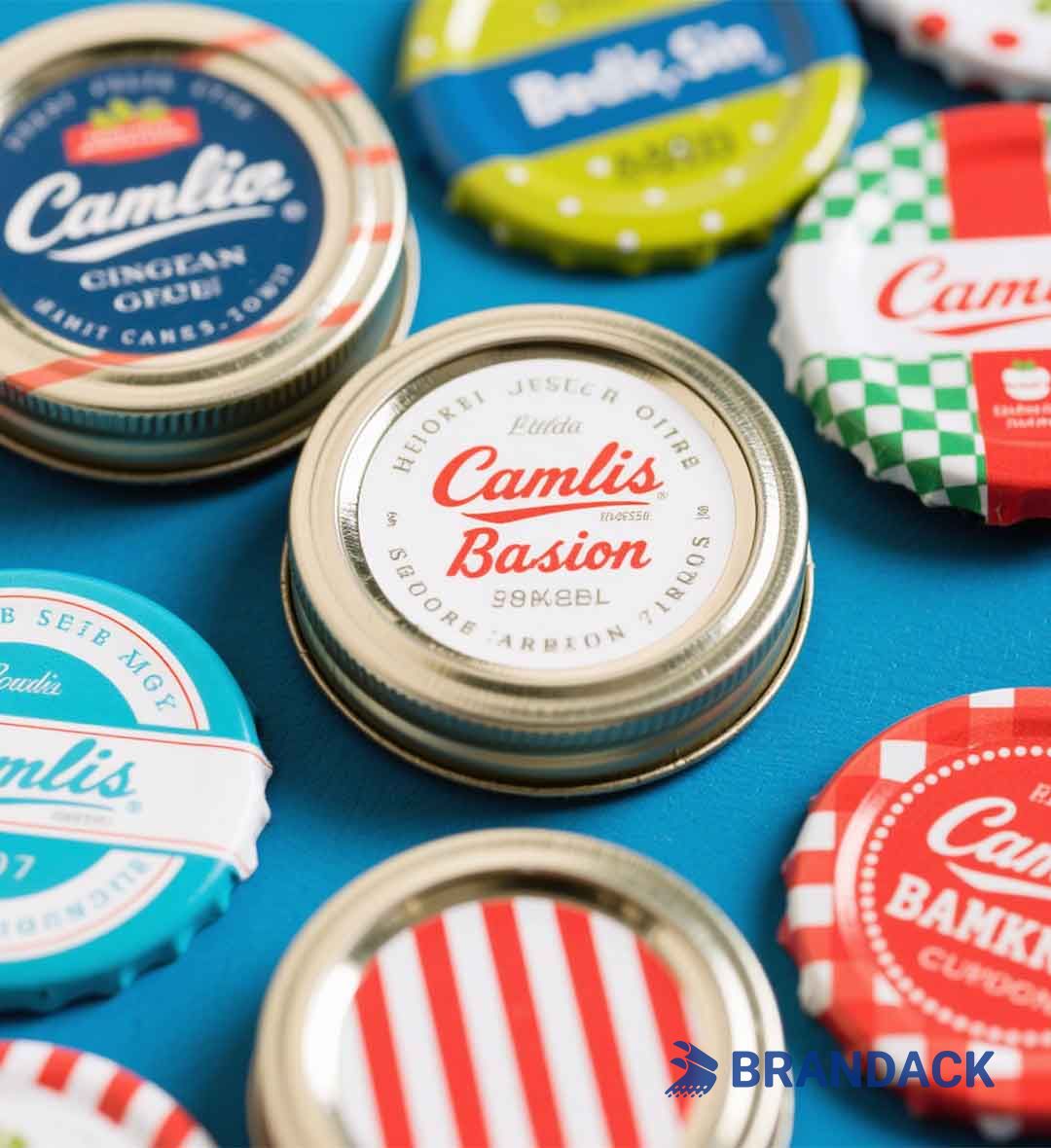 Custom Mason Jar Lid Labels | Design Your Labels for Canning Jar Lids