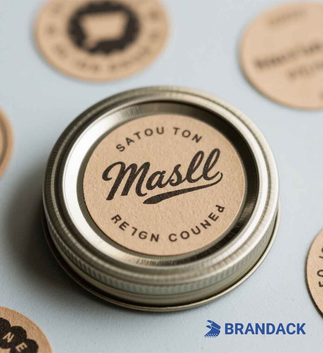 Custom Mason Jar Lid Labels | Design Your Labels for Canning Jar Lids