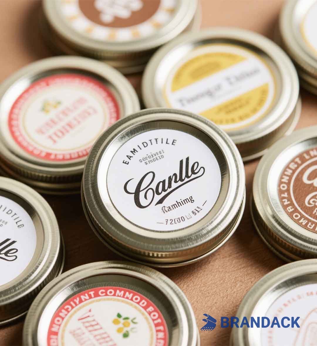 Custom Mason Jar Lid Labels | Design Your Labels for Canning Jar Lids