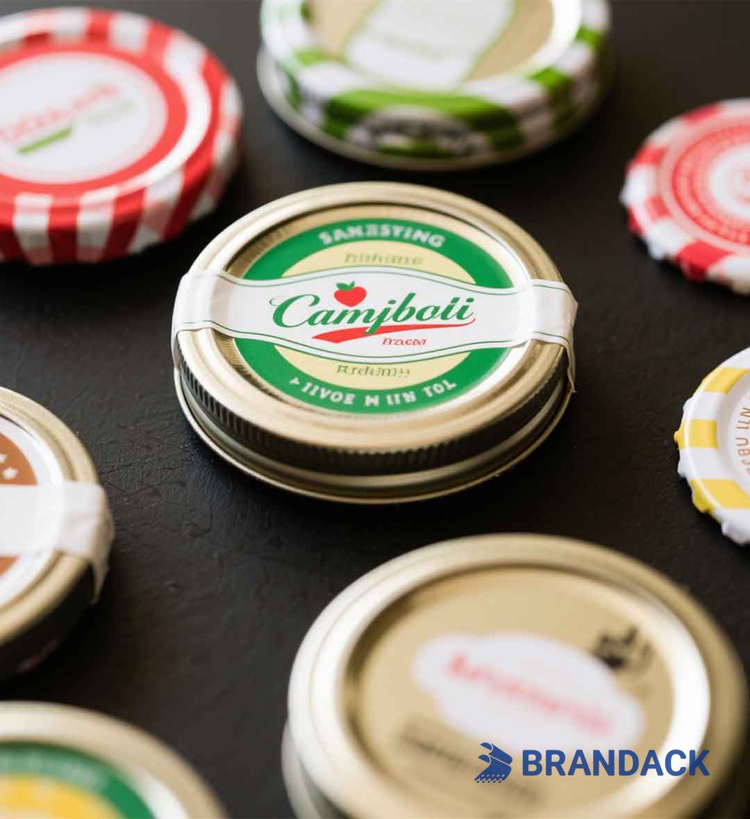 Custom Mason Jar Lid Labels | Design Your Labels for Canning Jar Lids