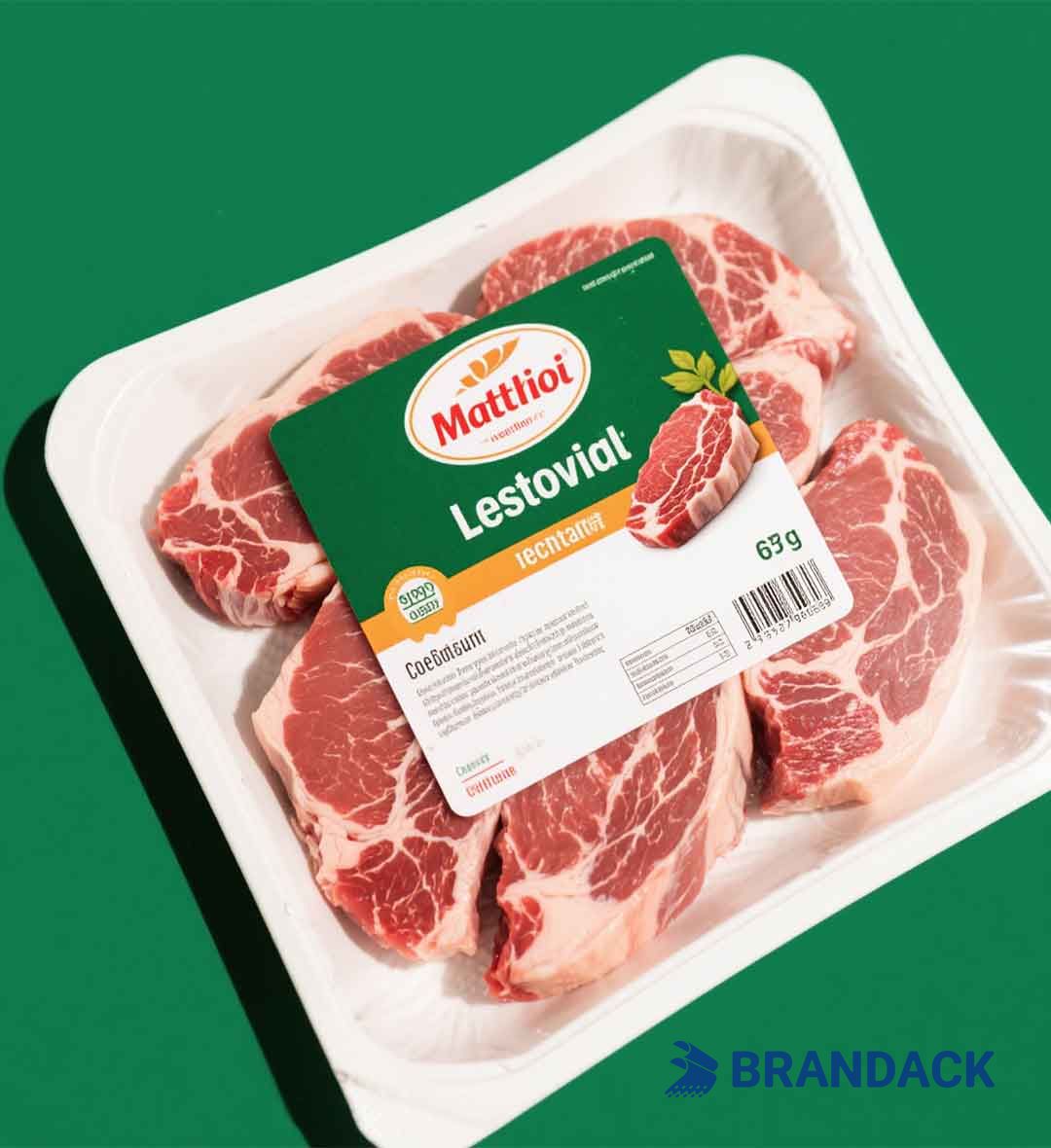 Meat Packaging Label Stickers | Design Your Own Meat Package Labels