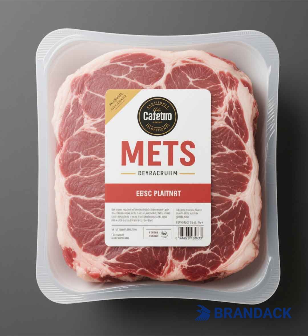 Meat Packaging Label Stickers | Design Your Own Meat Package Labels