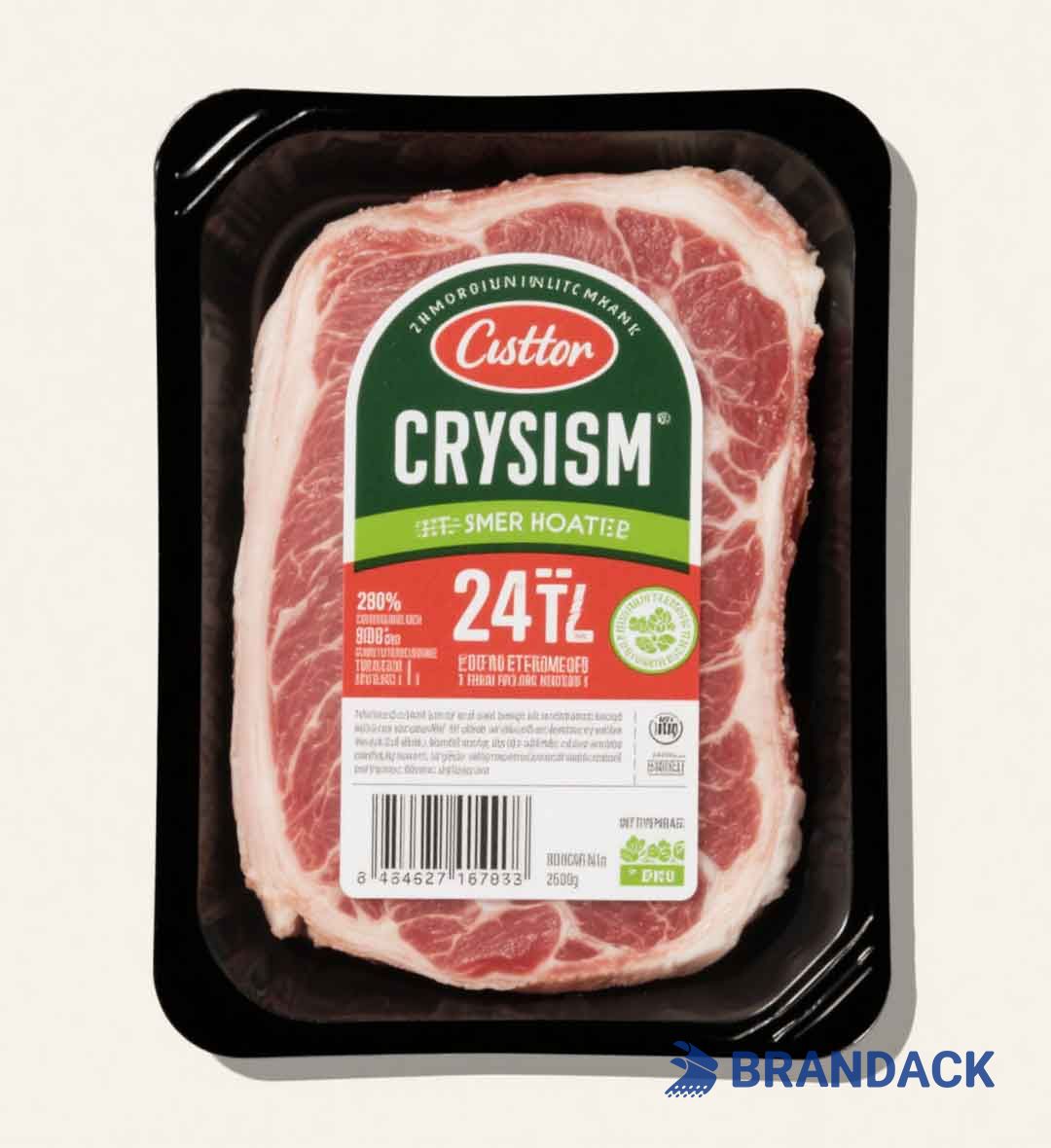 Meat Packaging Label Stickers | Design Your Own Meat Package Labels