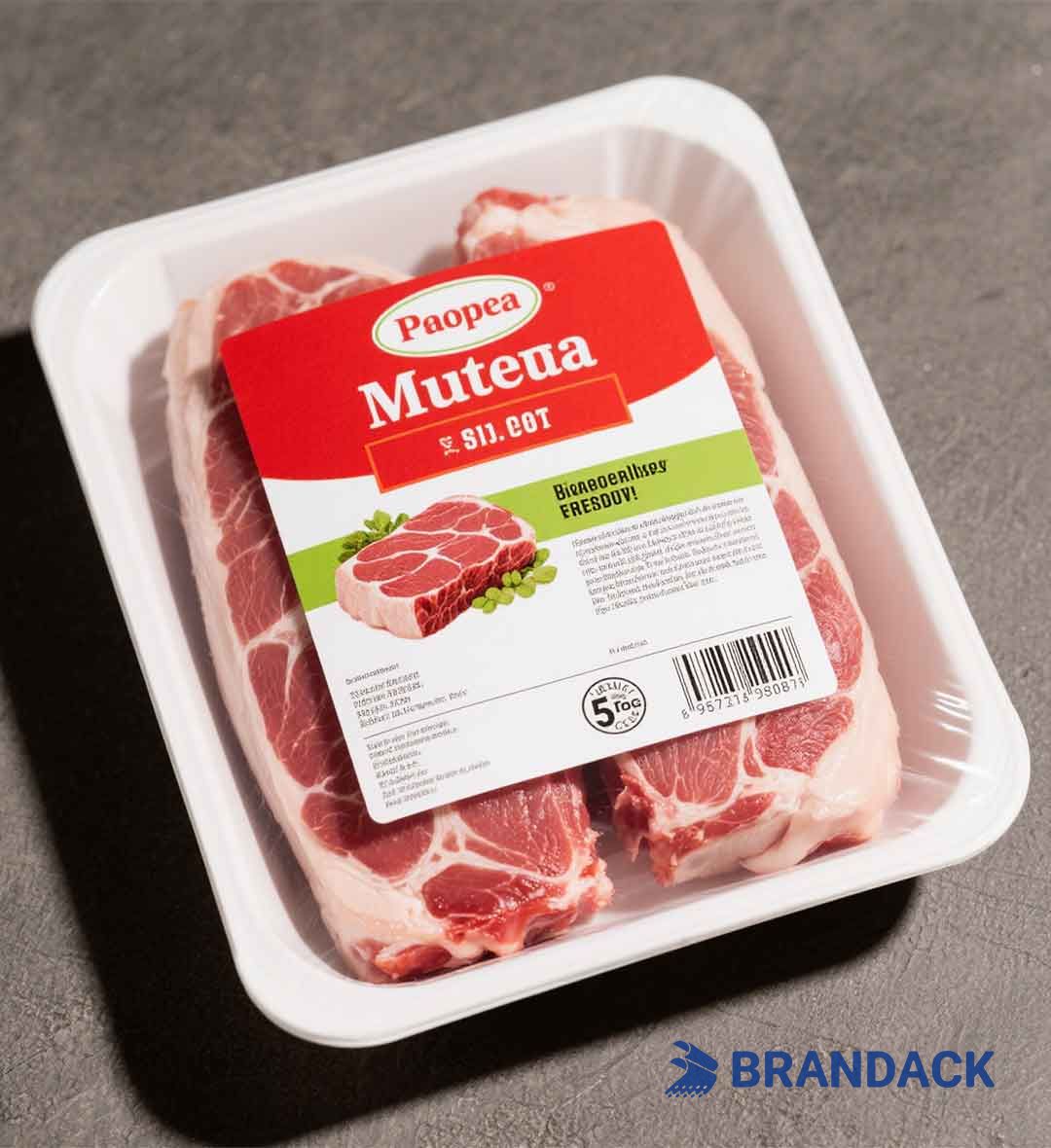 Meat Packaging Label Stickers | Design Your Own Meat Package Labels
