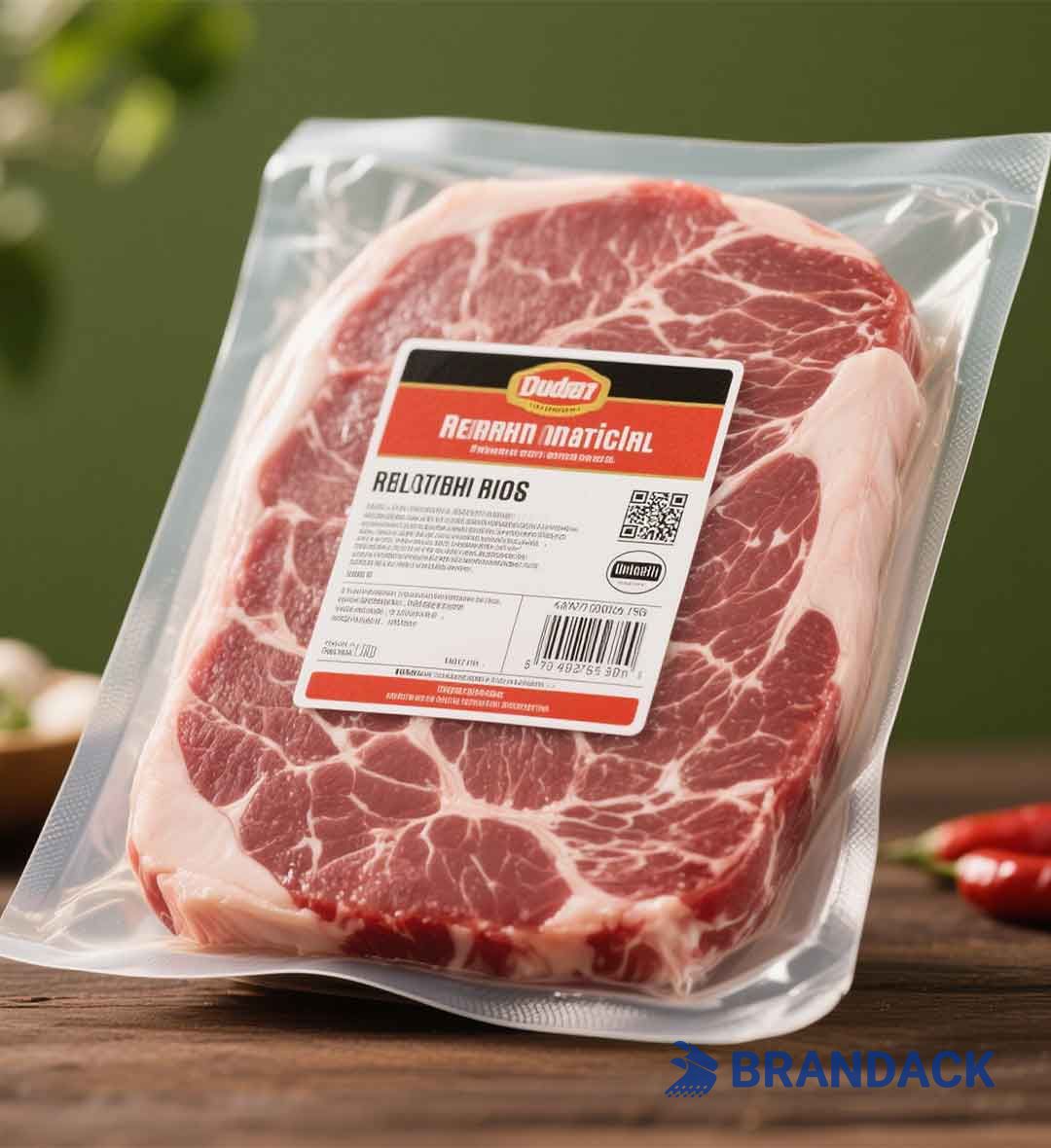 Meat Packaging Label Stickers | Design Your Own Meat Package Labels