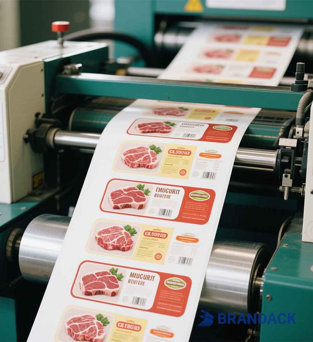 Meat Packaging Label Stickers | Design Your Own Meat Package Labels