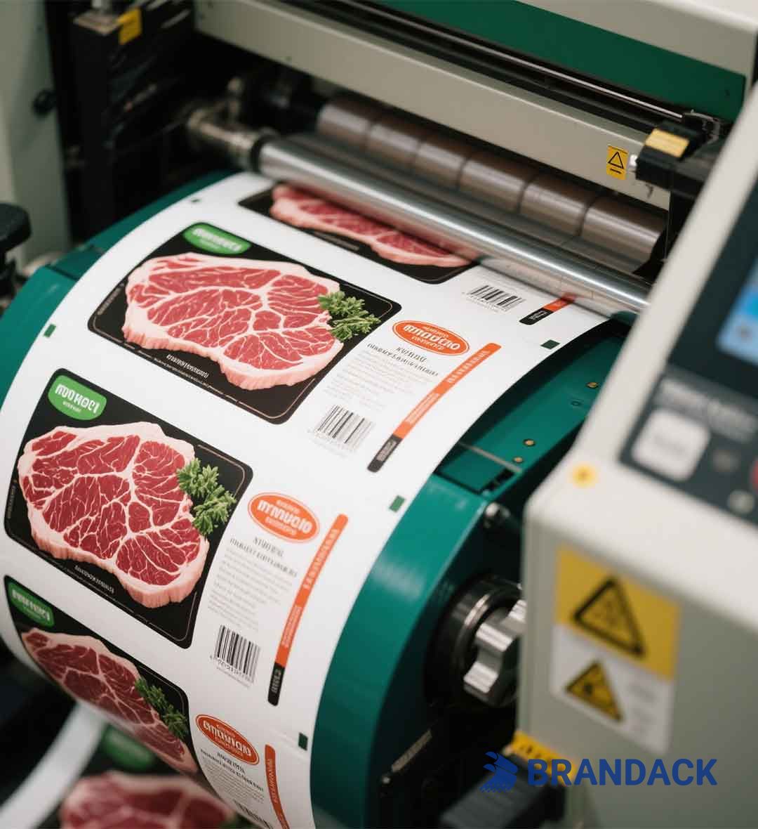 Meat Packaging Label Stickers | Design Your Own Meat Package Labels