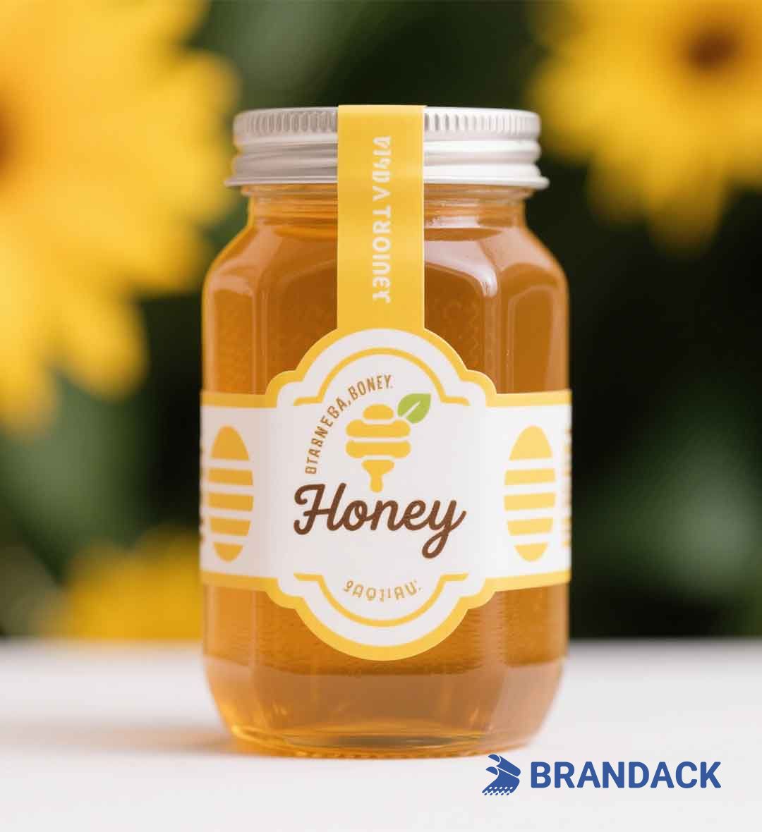 Custom Honey Jar Bottle Label Stickers to Boost Your Brand