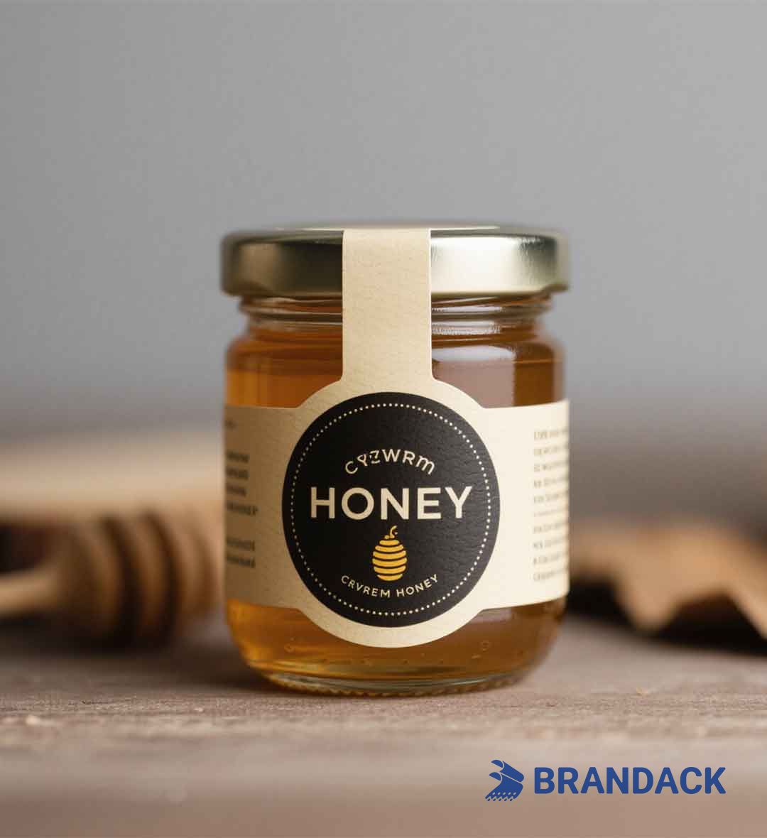 Custom Honey Jar Bottle Label Stickers to Boost Your Brand