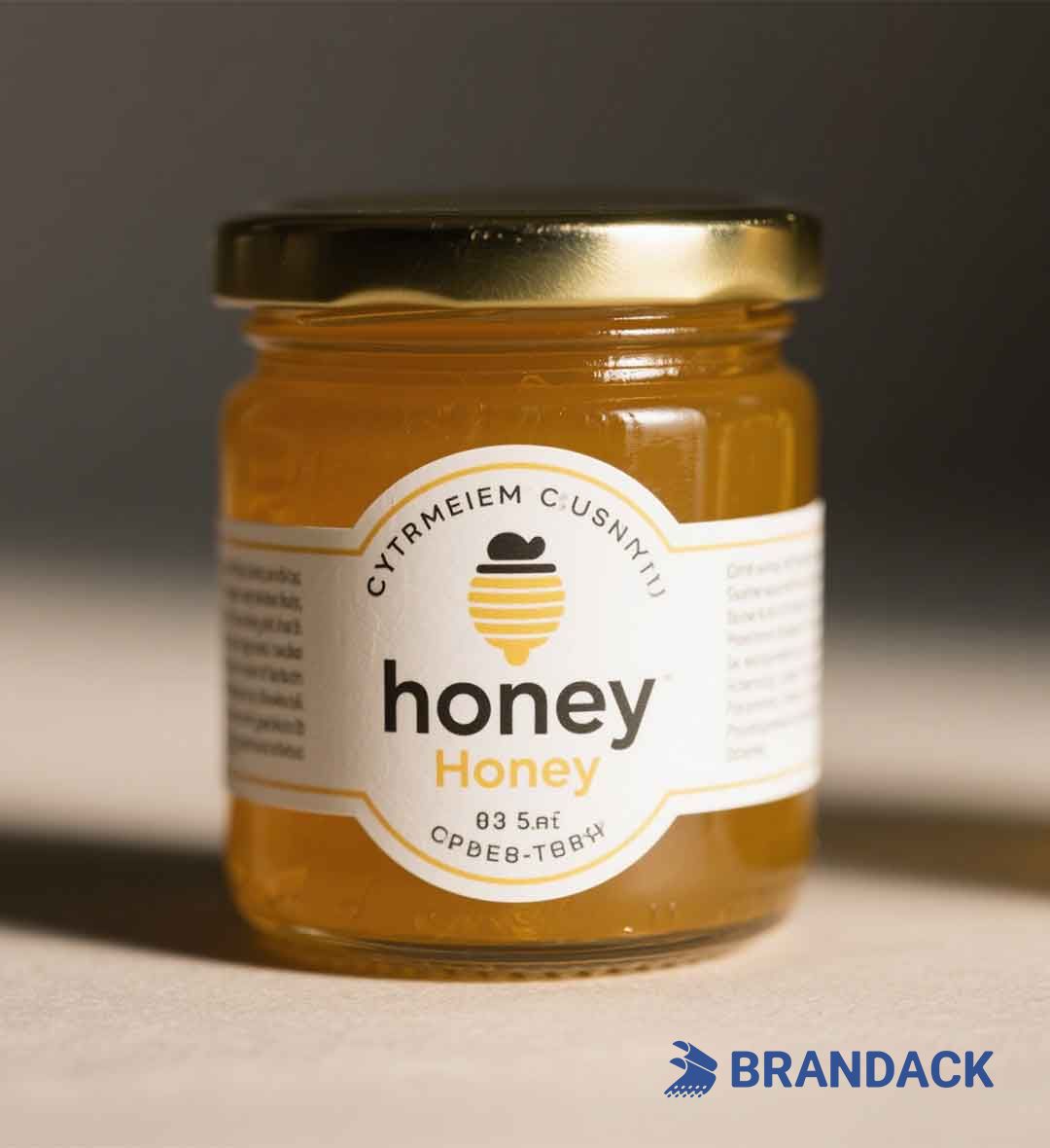 Custom Honey Jar Bottle Label Stickers to Boost Your Brand