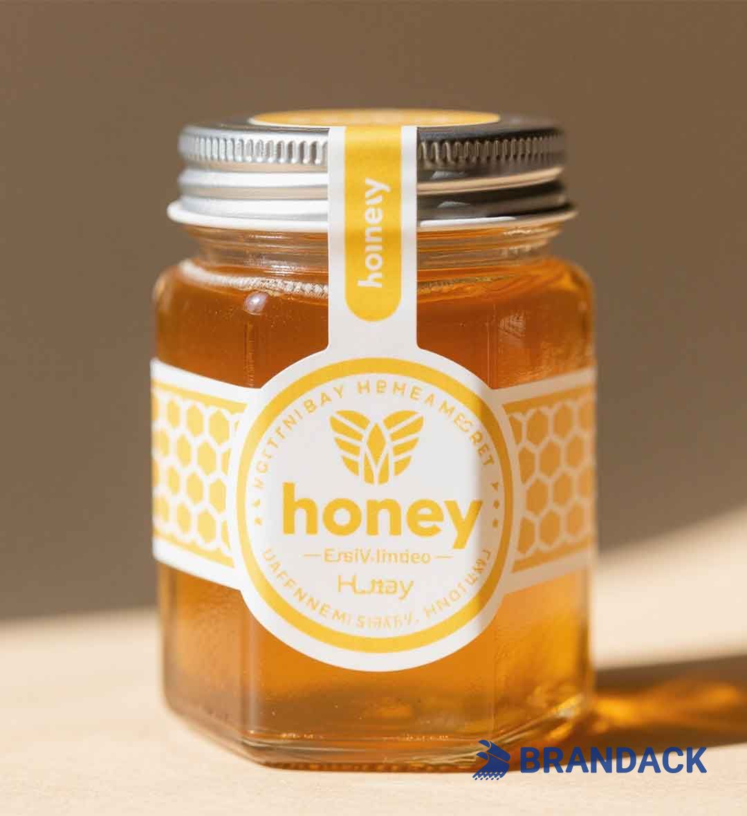 Custom Honey Jar Bottle Label Stickers to Boost Your Brand