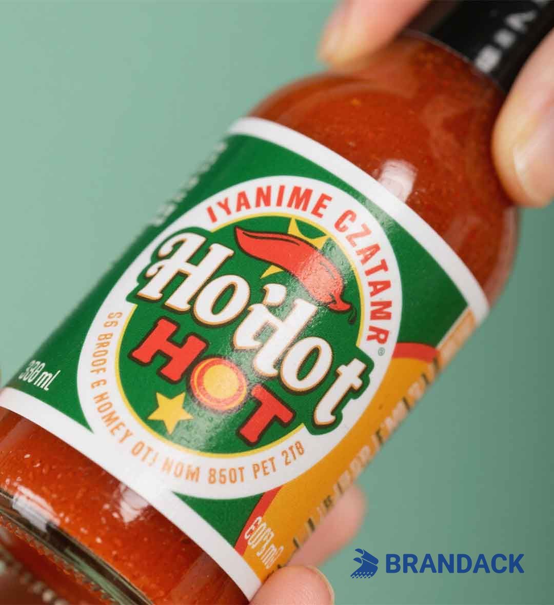 Custom Personalized Hot Sauce Bottle Labels with Printing Service