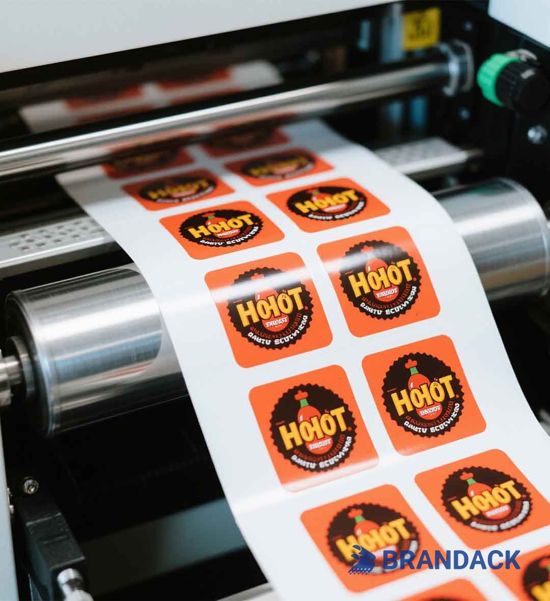 Custom Personalized Hot Sauce Bottle Labels with Printing Service