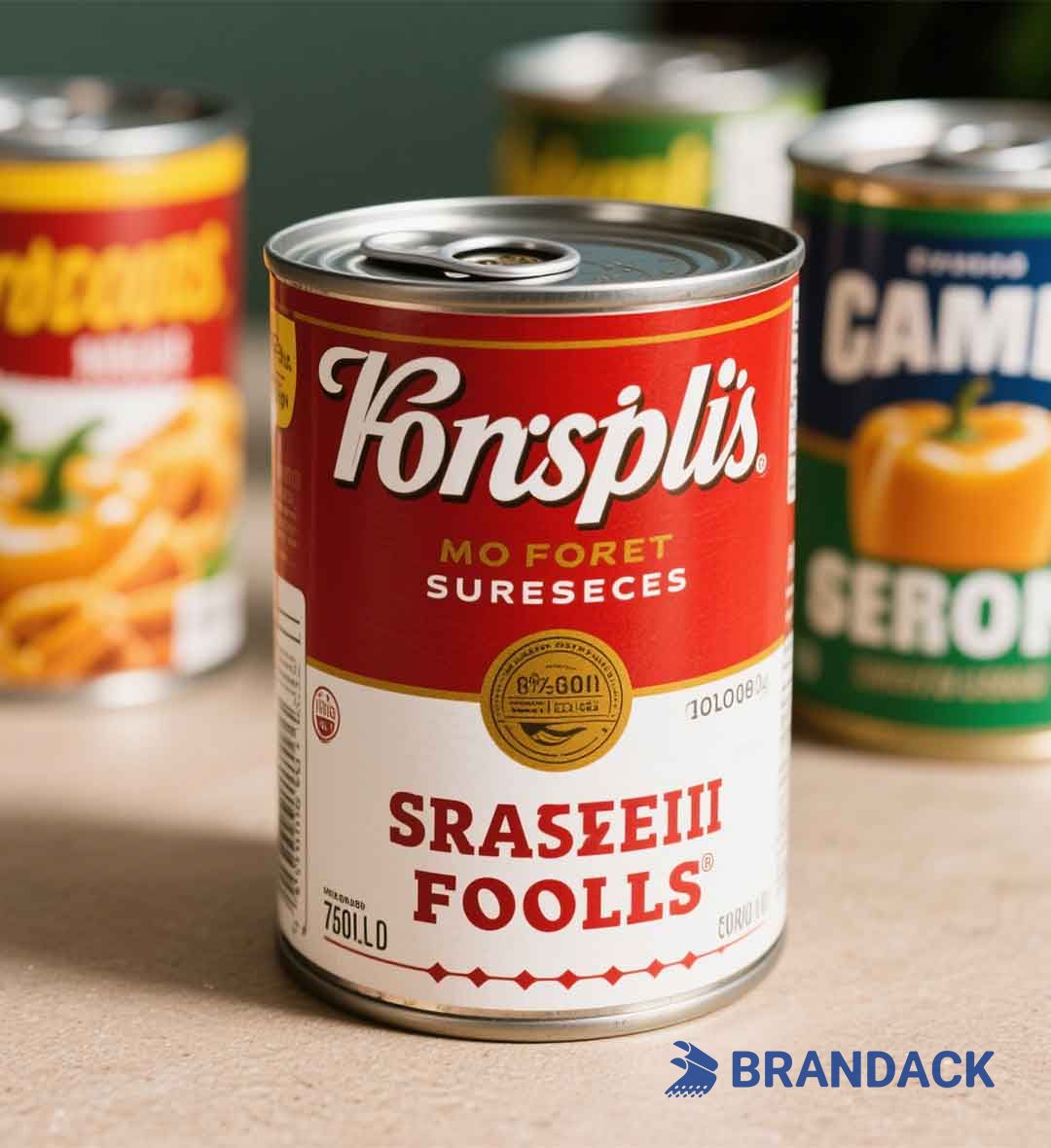 Canned Food Product Labels | Custom Labelling and Packaging Factory