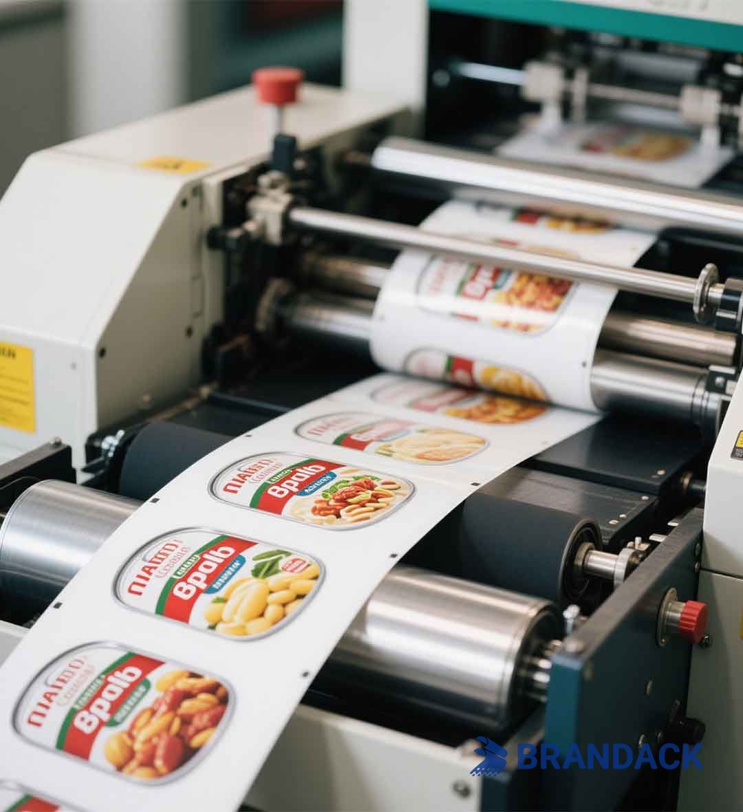 Canned Food Product Labels | Custom Labelling and Packaging Factory