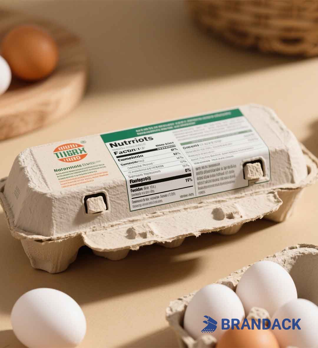 Egg White Nutrition Facts Label Printing | Create Your Own Egg Labels