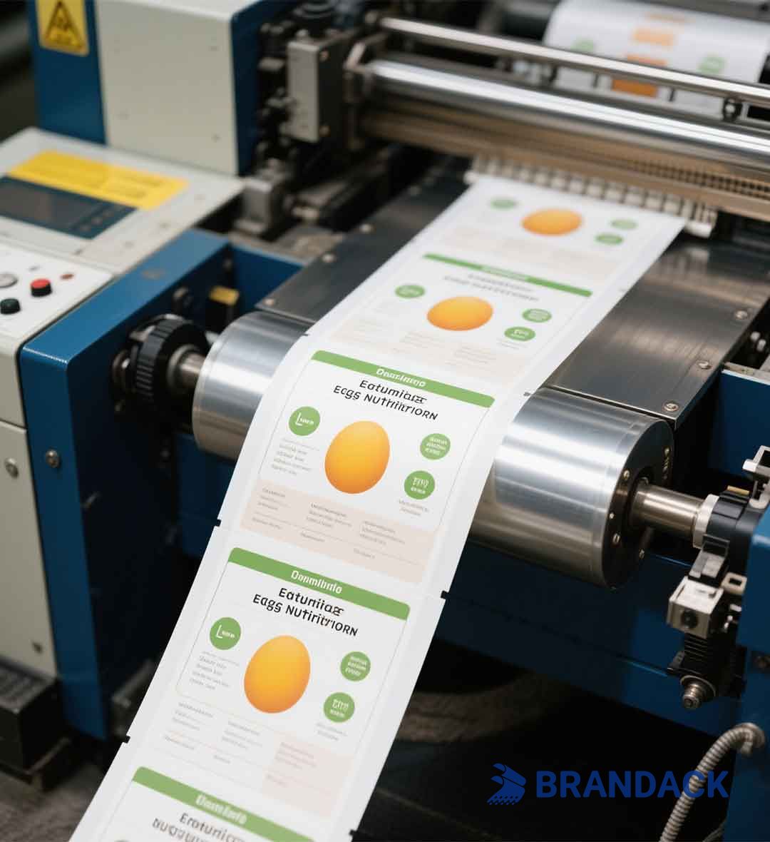Egg White Nutrition Facts Label Printing | Create Your Own Egg Labels