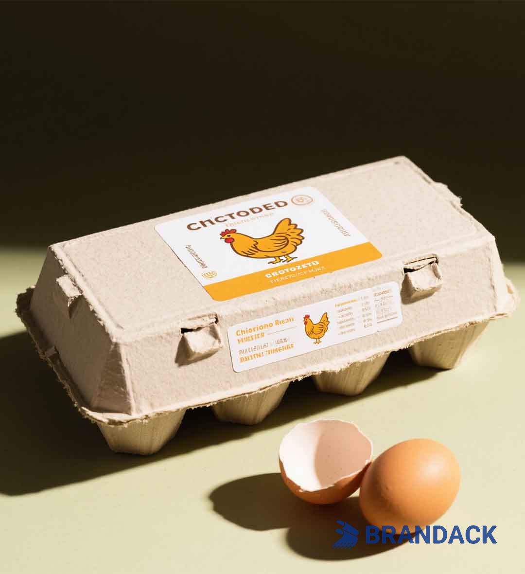 Chicken Egg Carton Box Labels | Design Your Own Egg Labels