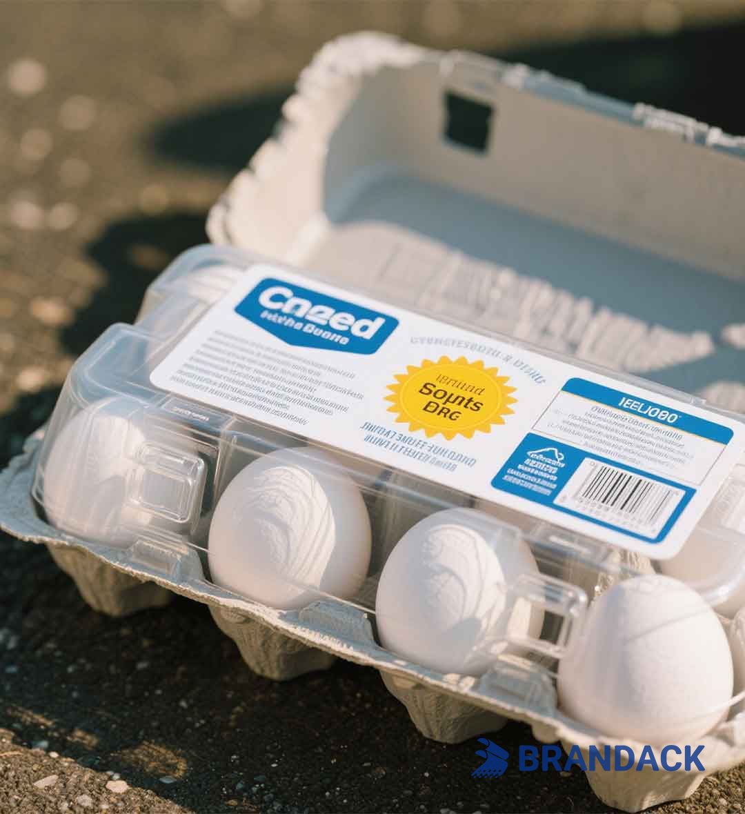 Custom Egg Food Label Printing | Egg Labelling and Packaging Company