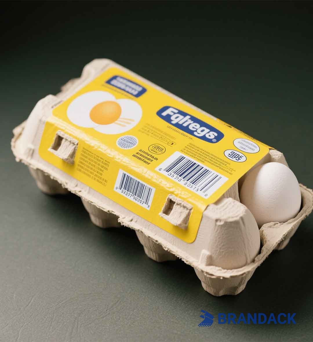 Custom Egg Food Label Printing | Egg Labelling and Packaging Company