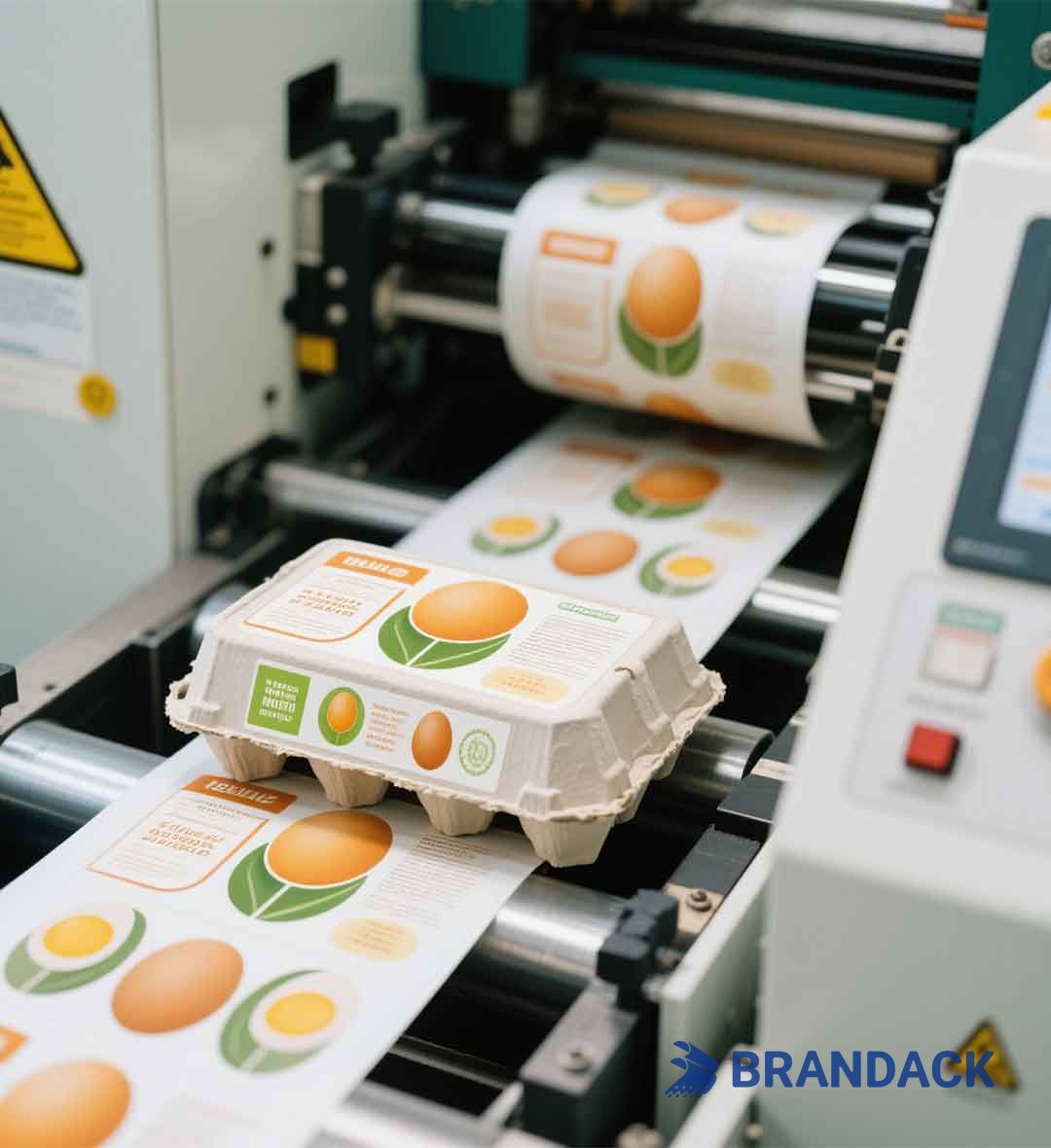 Custom Egg Food Label Printing | Egg Labelling and Packaging Company