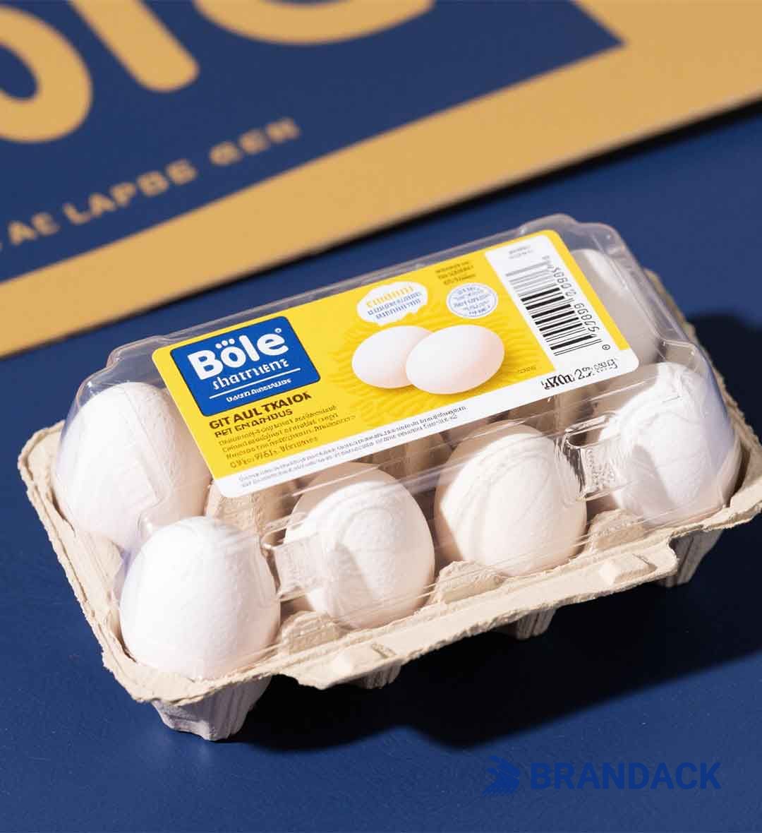 Custom Personalized Egg Carton Box Label Stickers to Stand Out