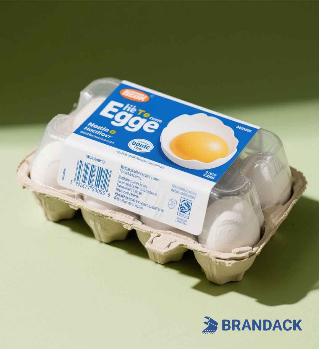 Custom Personalized Egg Carton Box Label Stickers to Stand Out