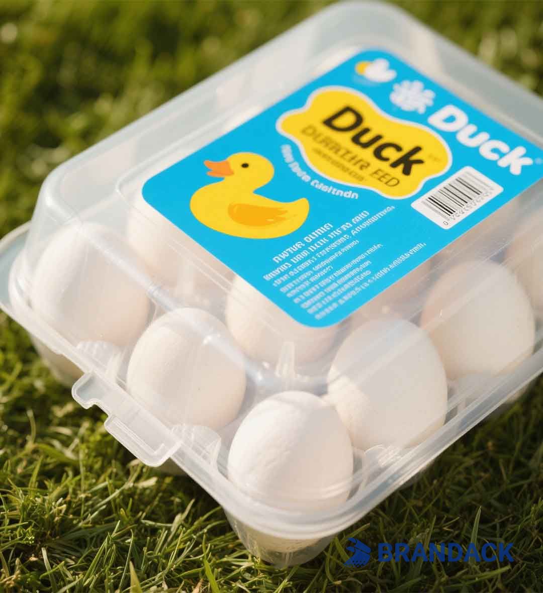 Custom Duck Egg Labels | Design Your Own Egg Carton Label