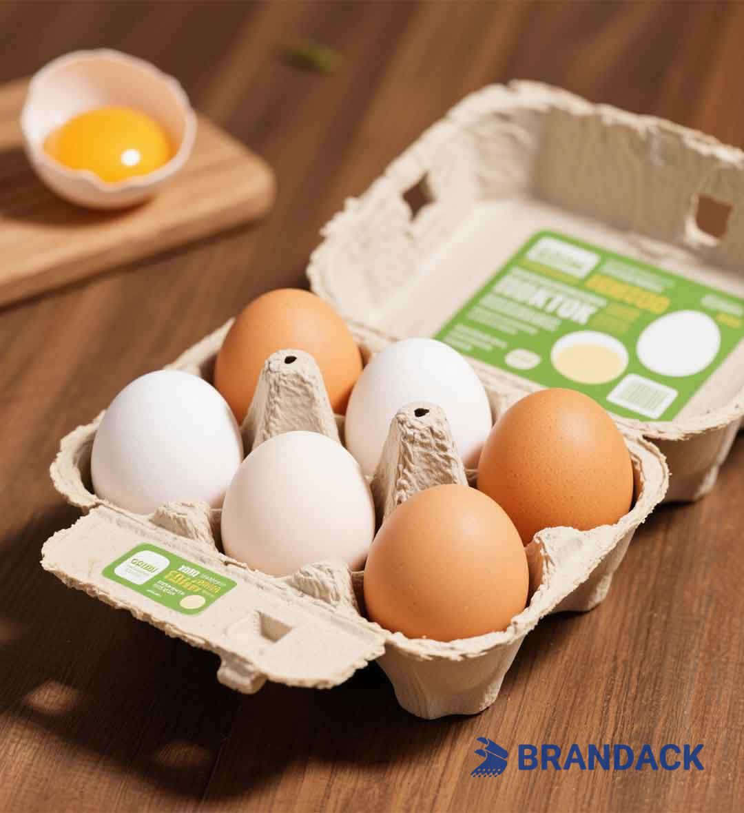 Custom Printed Egg Carton Labels | Make Your Own Egg Carton Box and Label