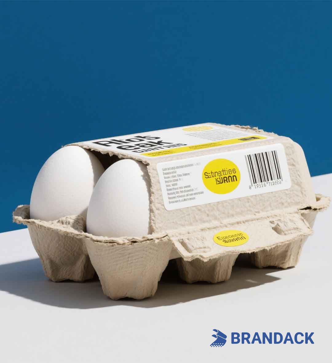 Custom Printed Egg Carton Labels | Make Your Own Egg Carton Box and Label