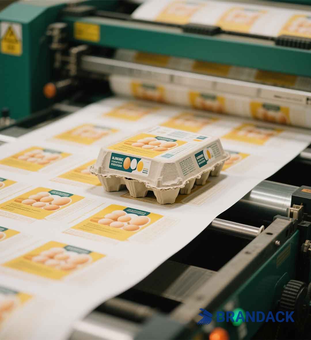 Custom Printed Egg Carton Labels | Make Your Own Egg Carton Box and Label