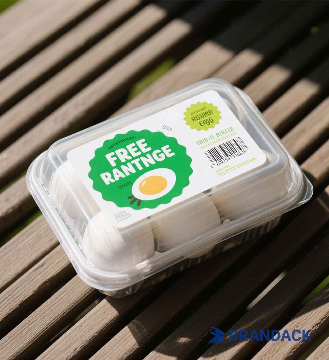 Custom Cage Free Egg Labels | Free Range Egg Box and Labelling