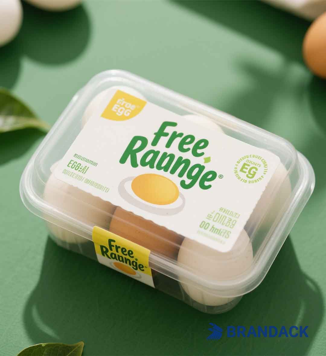 Custom Cage Free Egg Labels | Free Range Egg Box and Labelling