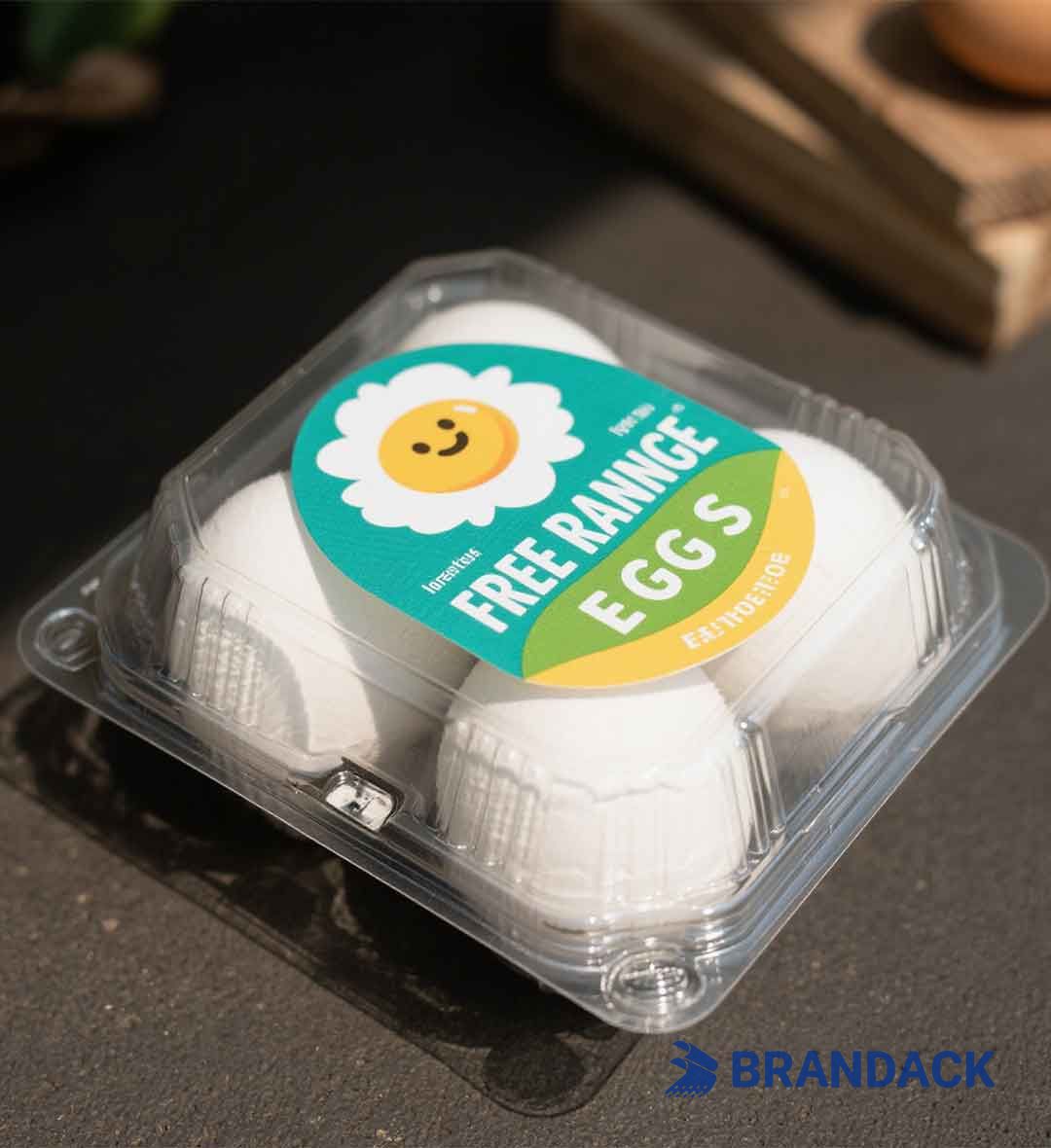 Custom Cage Free Egg Labels | Free Range Egg Box and Labelling