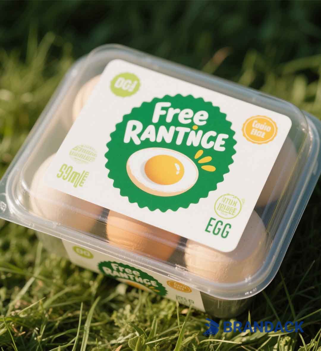 Custom Cage Free Egg Labels | Free Range Egg Box and Labelling