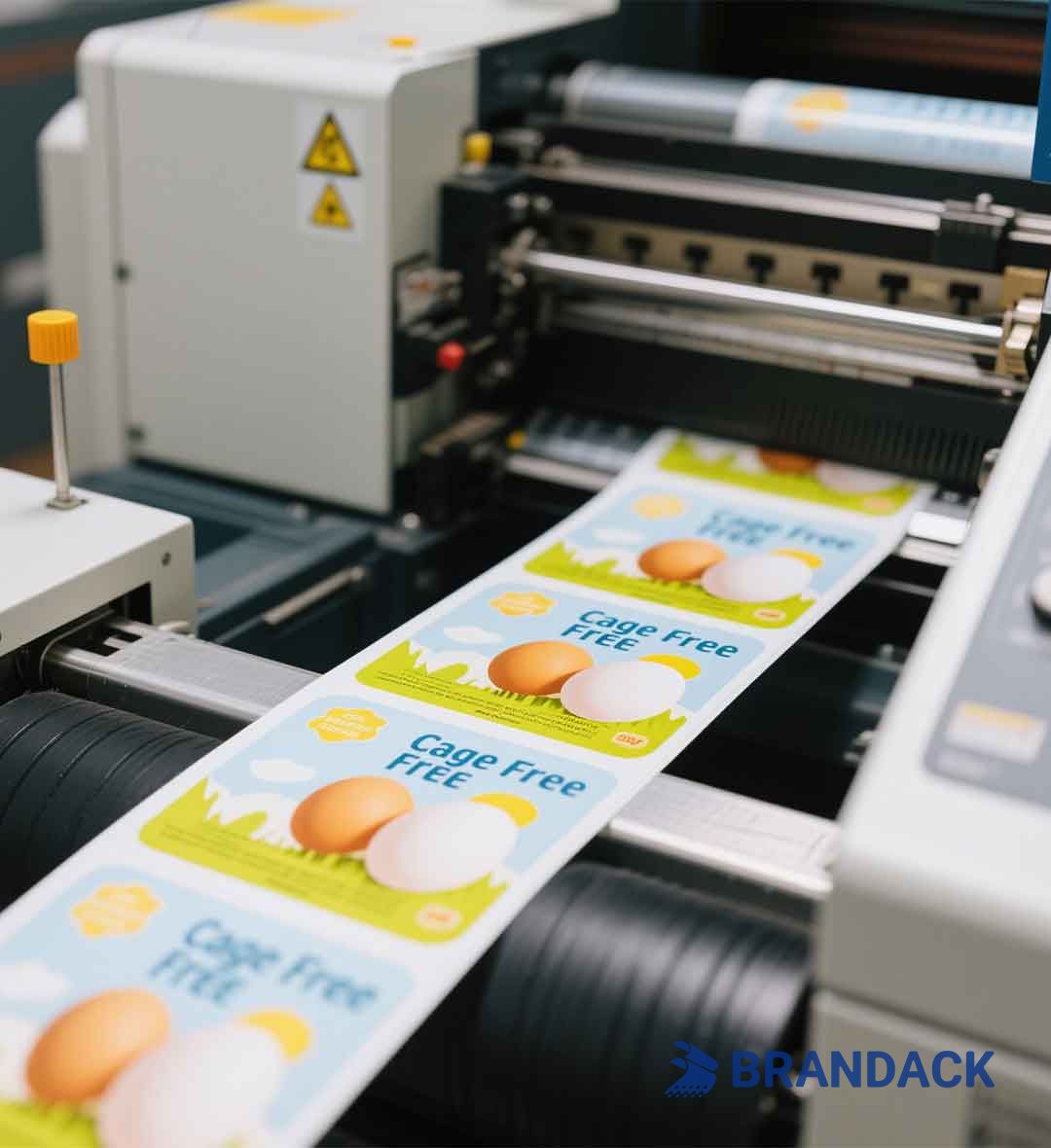 Custom Cage Free Egg Labels | Free Range Egg Box and Labelling