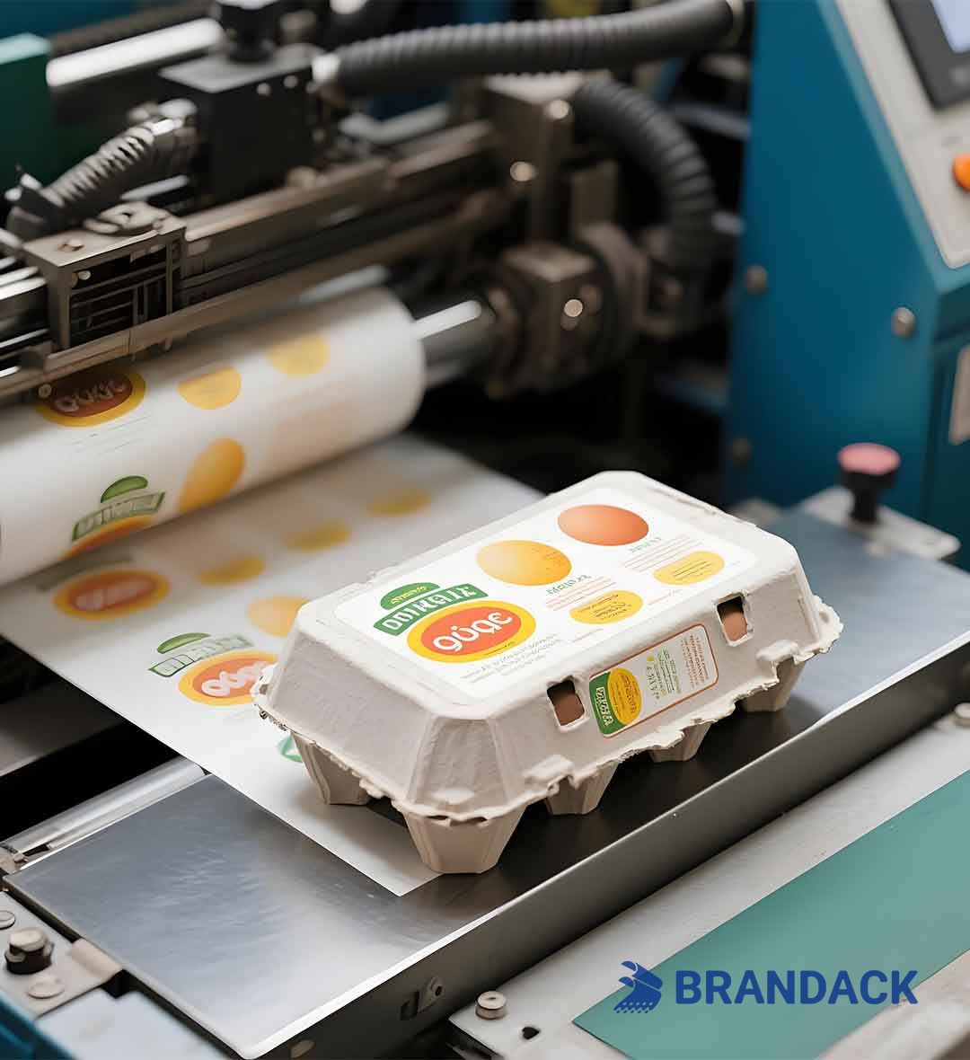 Egg Carton Box Label Design and Printing to Boost Your Brand Identity