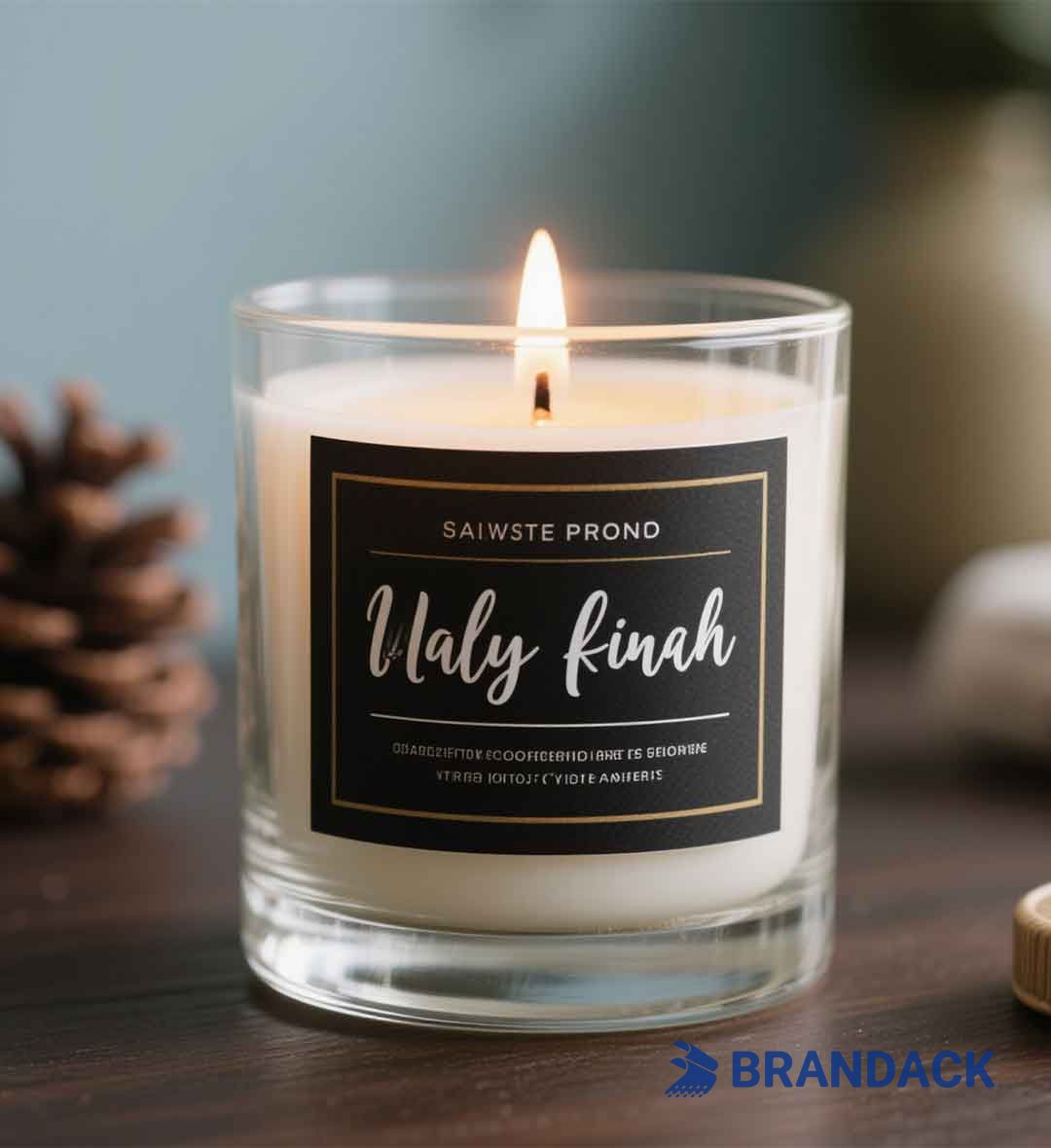 Custom Personalized Candle Labels for Unique Packaging to Stand Out